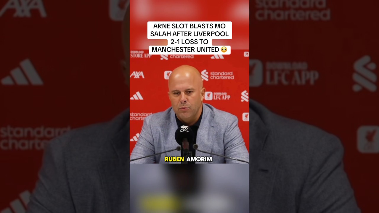Arne Slot Reacts to Liverpool's Narrow 2-1 Loss to Manchester United ⚽