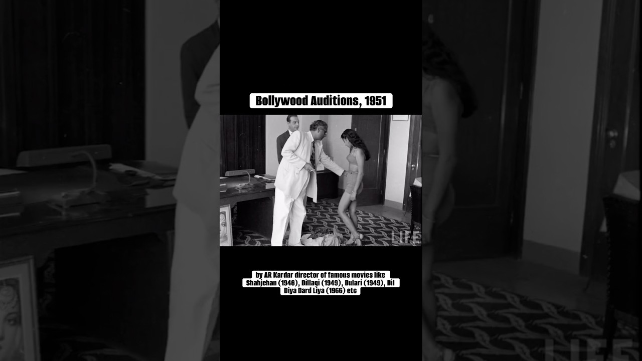 Discover Bollywood Auditions of the 1950s 🎬: A Glimpse into Classic Films