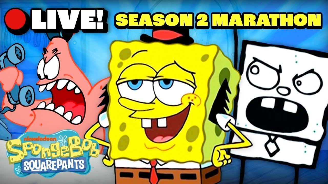 SpongeBob Season 4 Marathon 🧽 | Live Now