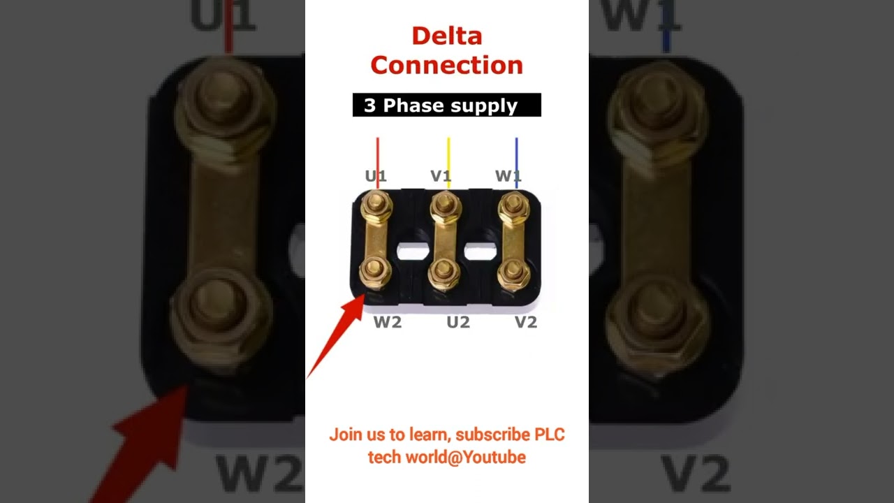 Star-Delta Wiring for 3-Phase Induction Motors ⚙️