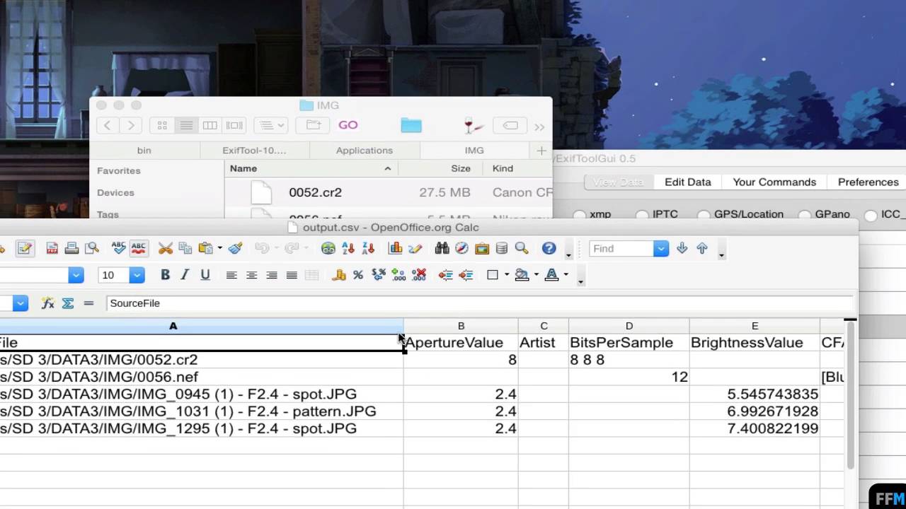 Free Guide to Extract Exif/GPS Data as CSV on Mac ๐ธ