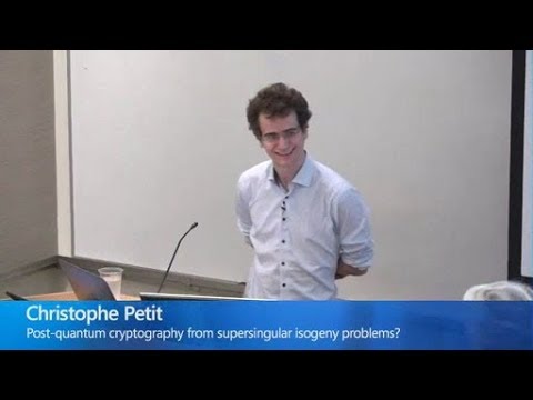 Post-quantum cryptography from supersingular isogeny problems?