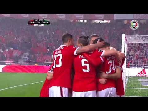 Benfica (3)-0 Marítimo (Liga 25ª J): Golo de Jonas