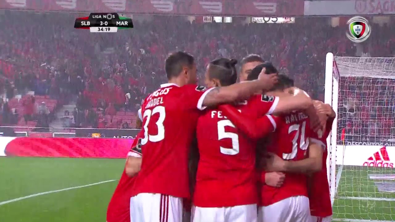 Benfica Dominates Marítimo 3-0 with Jonas' Stunning Goal ⚽