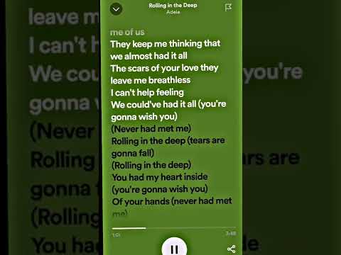 Rolling in the deep-Adele