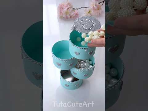 DIY Rotating Storage Box✨