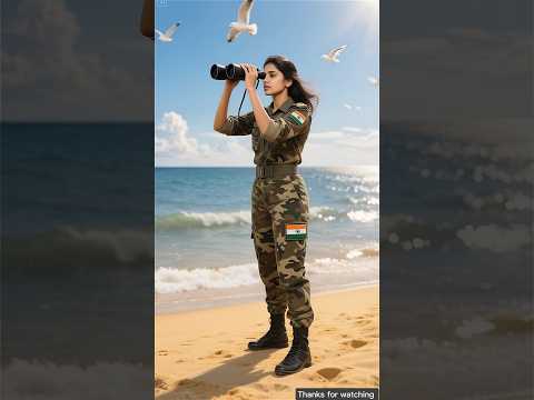 Indian Lady Soldier trained her grandmother to become a boxer 😭 #ai #army #fight #aivideo