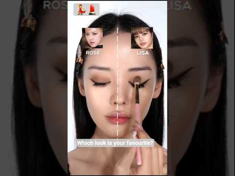 Which Look Is Your Favourite? Rosé vs Lisa | K-pop Glow Up 2025