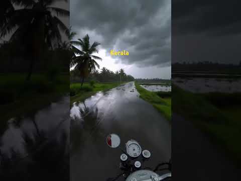 Kerala Bike ride | Monsoon weather
