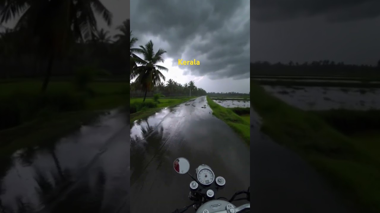 Kerala Bike Ride Amidst Monsoon Weather