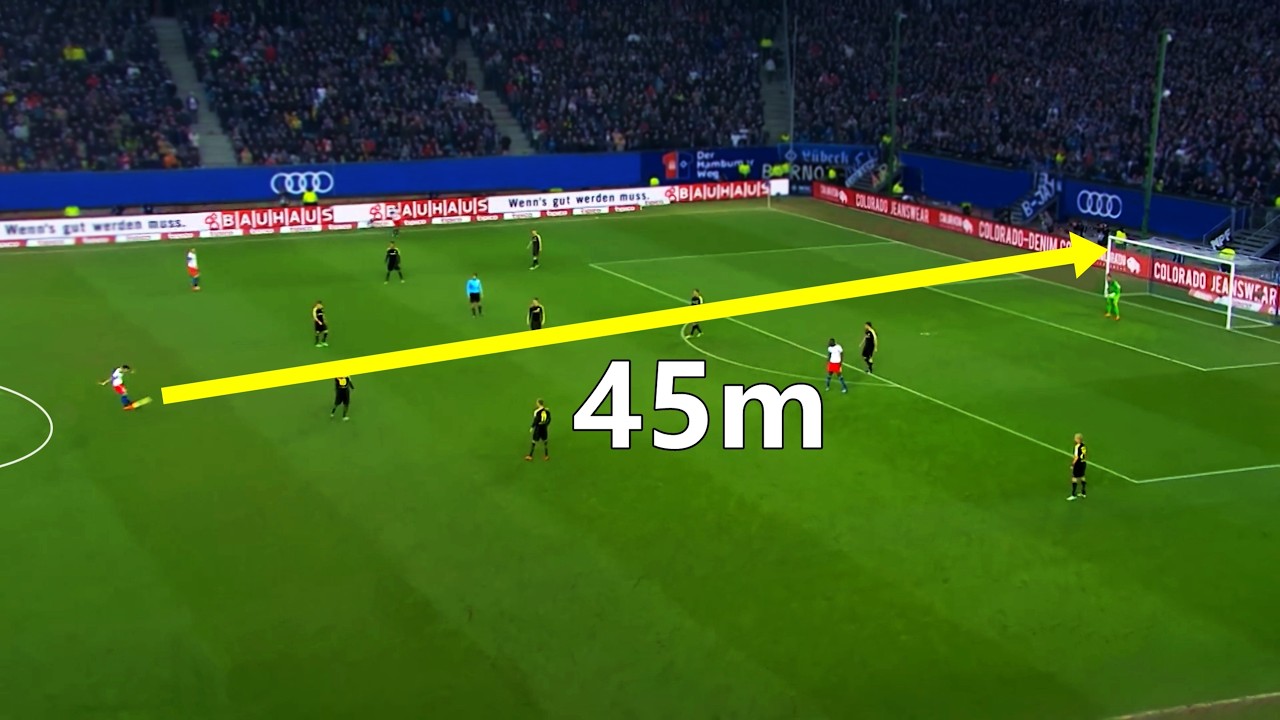 Epic Long Shot Goals in Football History ⚽
