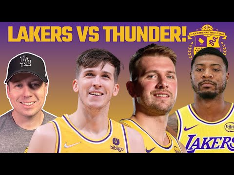 Lakers vs Thunder! Injury Update Plus What LA Needs To Win!