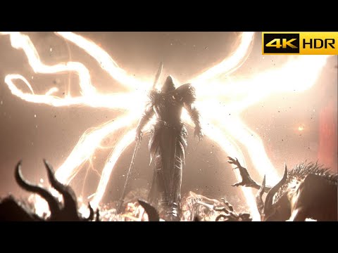 DIABLO 4 Inarius Vs Lilith Full Cinematic 4K HDR
