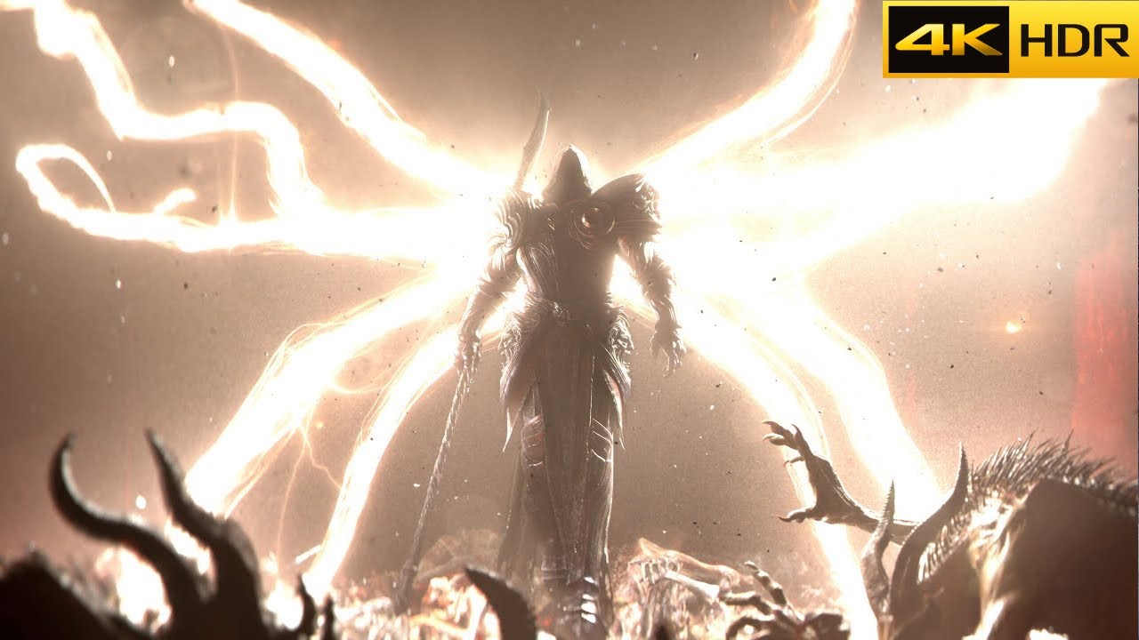 Epic Inarius vs Lilith Cinematic in Diablo 4 | 4K HDR Gameplay 🎮