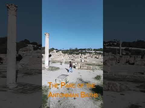Exploring Amazing Site of Carthage | Tunisia | Antoninian Baths #shorts #travel #tunisia #Carthage