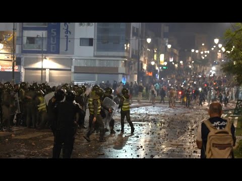 Violent clashes erupt in Morocco after days of protest | AFP