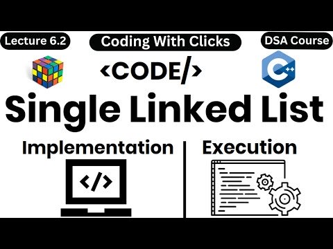 Single Linked List | Single Linked List in Data Structure Program | Coding With Clicks
