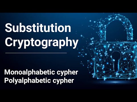 Monoalphabetic cipher and Polyalphabetic cipher? Types of Substitution Cryptography in Hindi Urdu