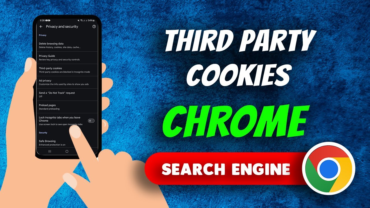 How To Enable  Block Third Party Cookies On Chrome
