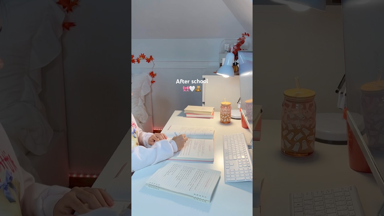 Effective After School Routine for Productivity 🎀🧸