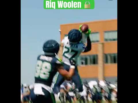 Riq Woolen 🔥. #seahawks #nfl