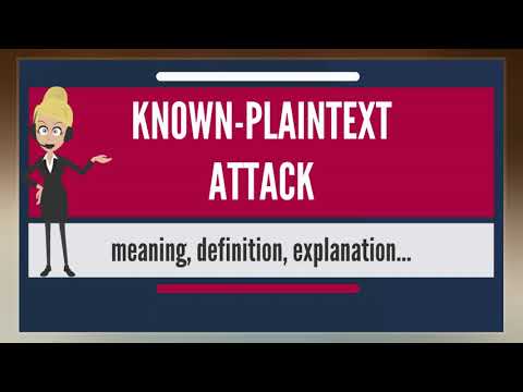 Known-plaintext Attack