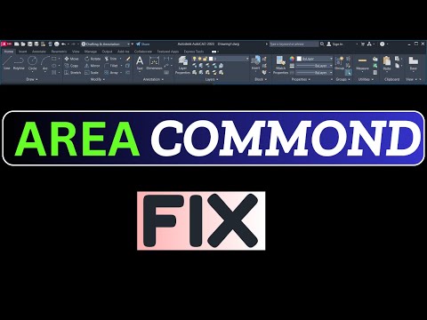 area command not working in autocad | area not showing in autocad | calcular area no autocad