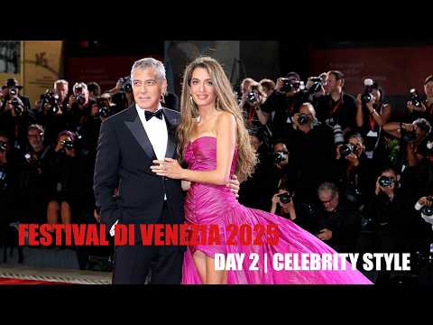 FESTIVAL DI VENEZIA 2025 | Day 2 Celebrity Style - 4K