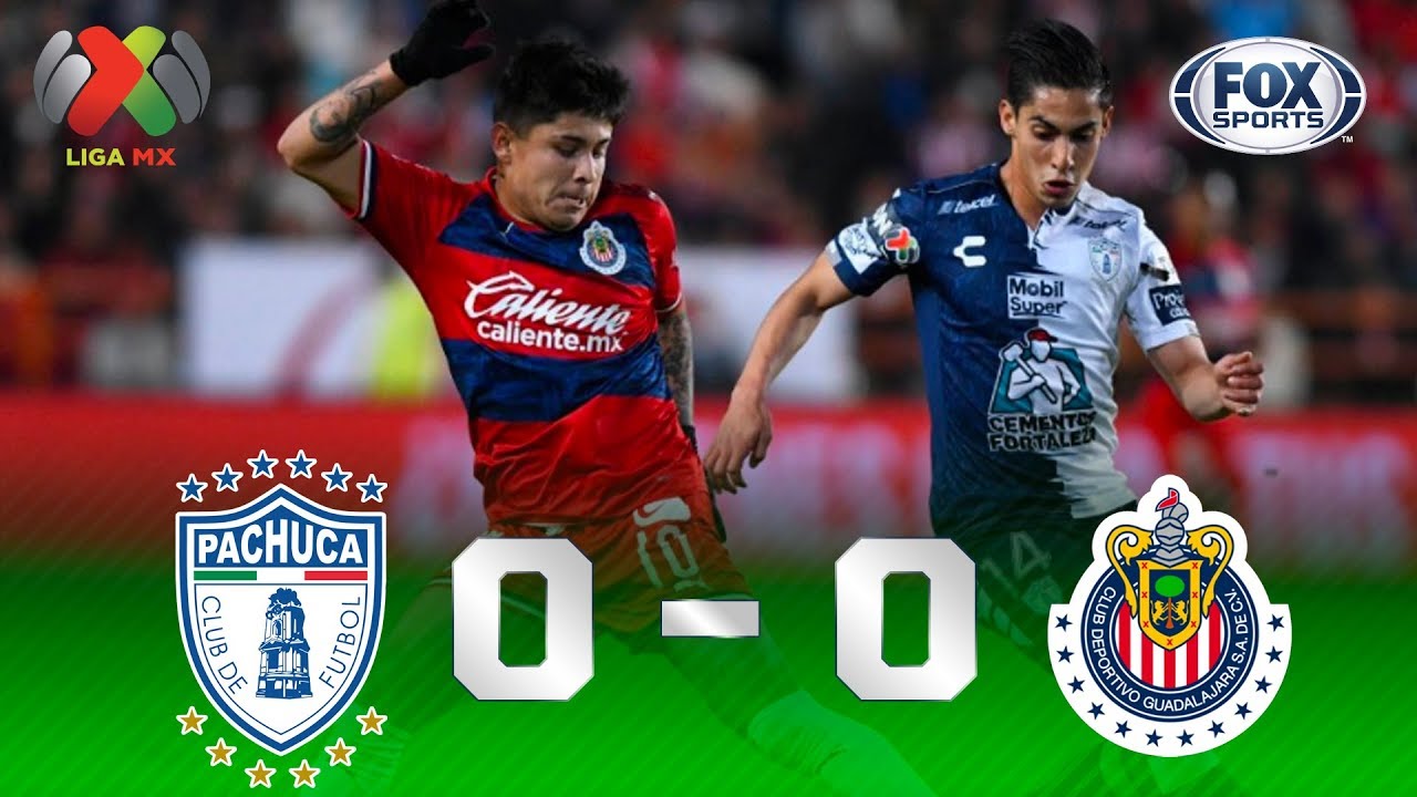 Pachuca y Chivas empatan 0-0 en Jornada 2 de Liga MX ⚽