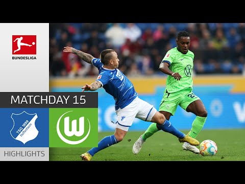 TSG Hoffenheim - VfL Wolfsburg 1-2 | Highlights | Matchday 15 – Bundesliga 2022/23