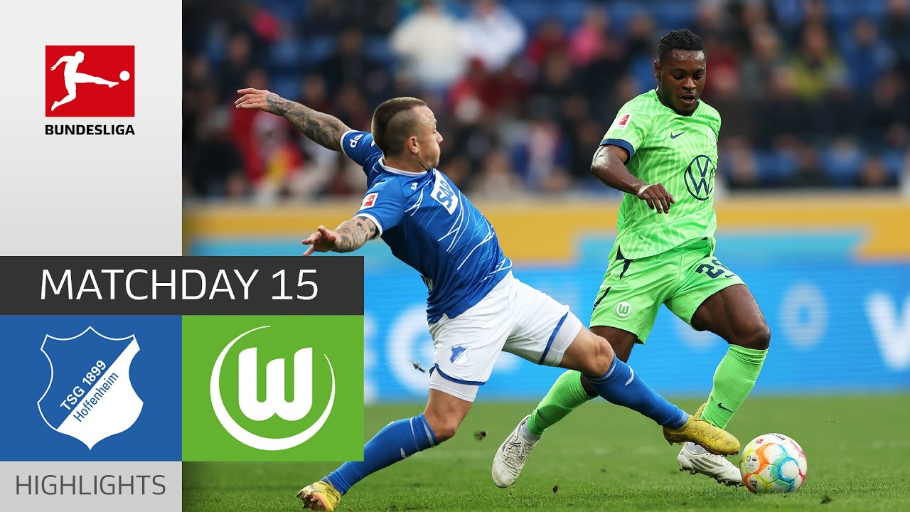 Thrilling Bundesliga Clash: Hoffenheim vs Wolfsburg 1-2 | Matchday 15 Highlights ⚽