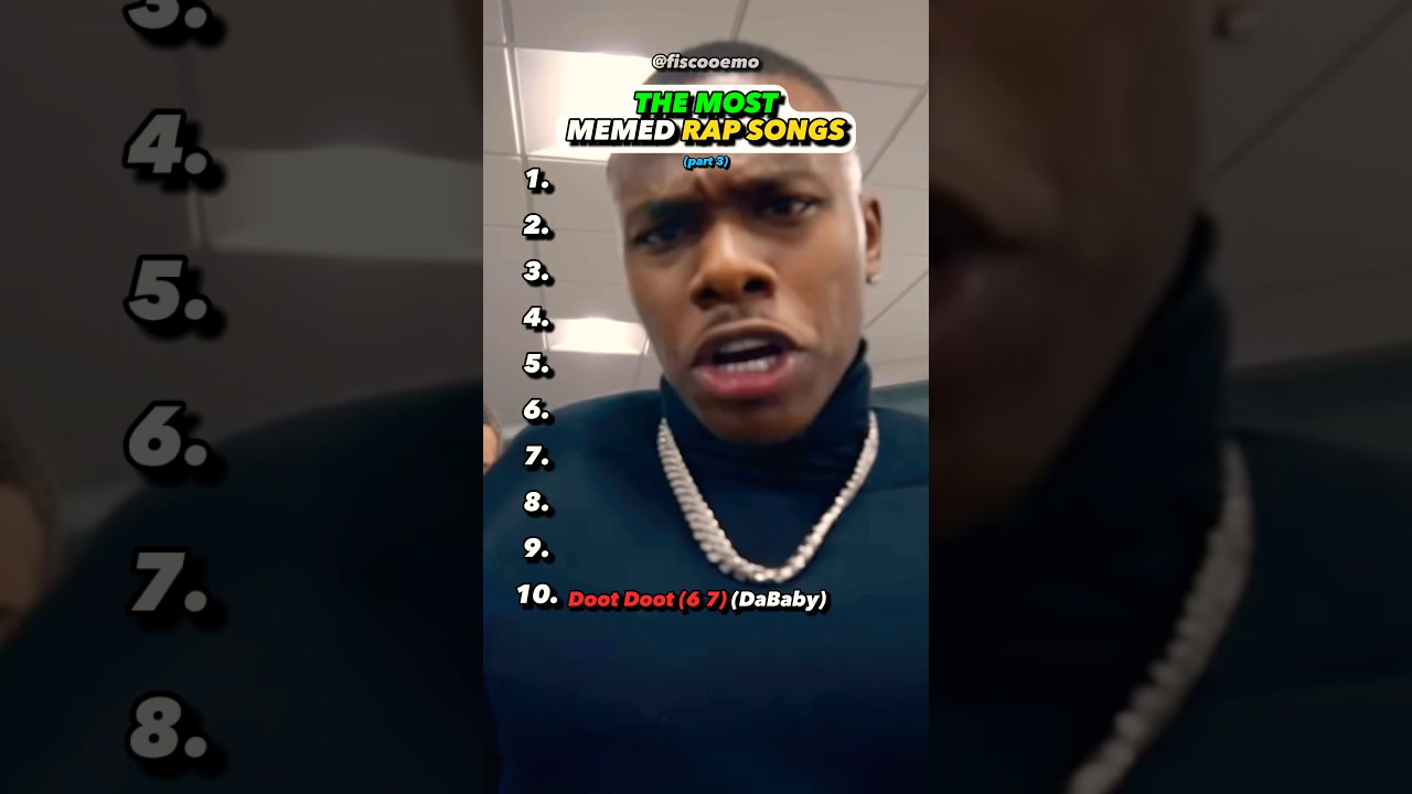 Top Memed Rap Songs 🎤