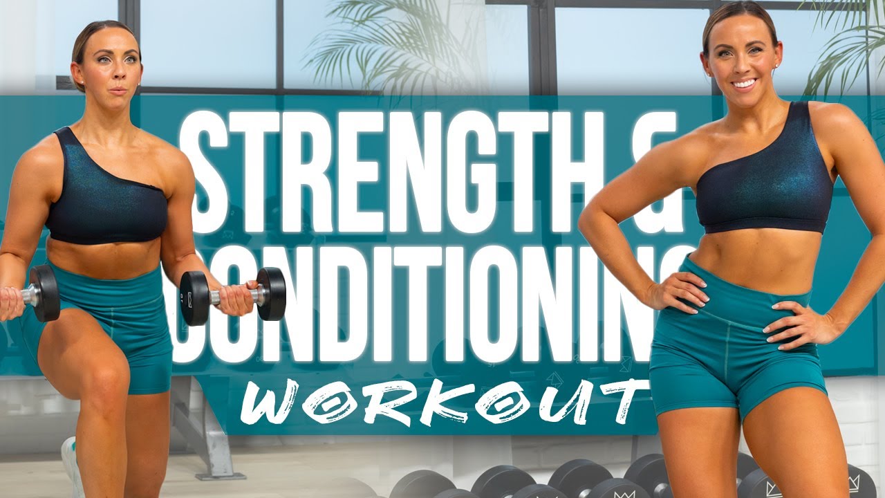 40-Min Full Body Strength & Cardio Workout 💪
