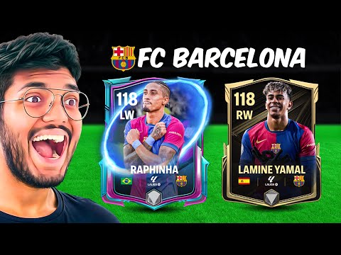 Highest Rated Present FC Barcelona Squad in FC MOBILE! 