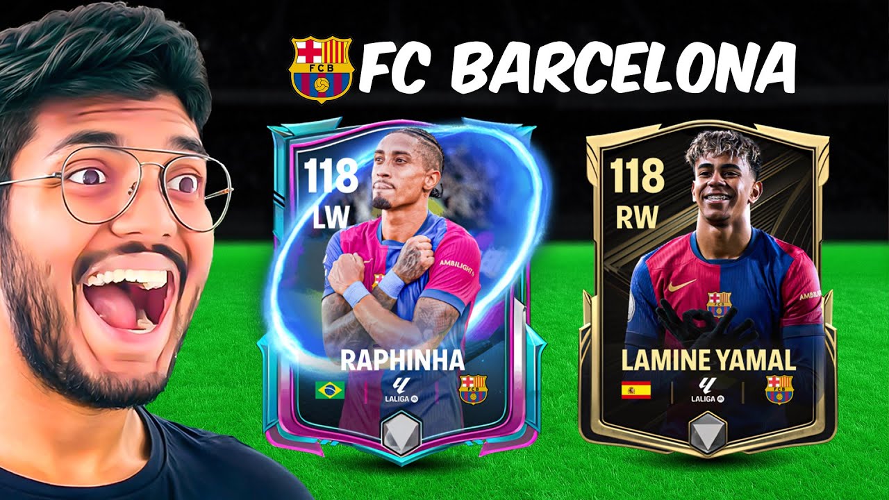Highest Rated FC Barcelona Squad in FC Mobile