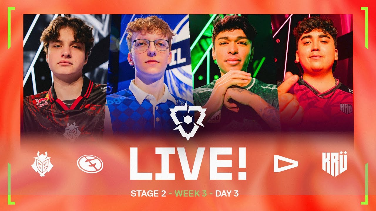 G2 & KRU Face Off in VCT Americas Week 3