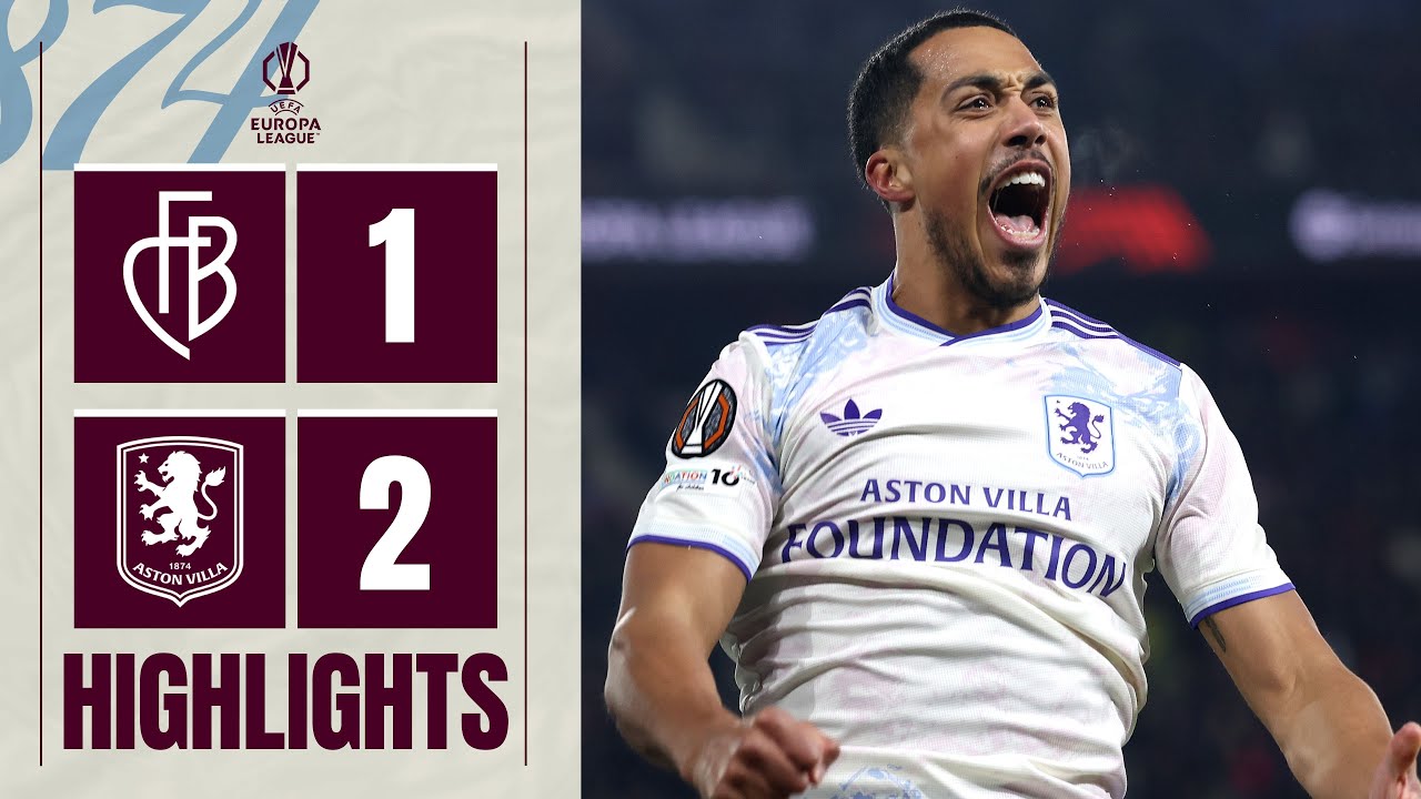 Tielemans Secures Win for Aston Villa 🔥 | Basel Match