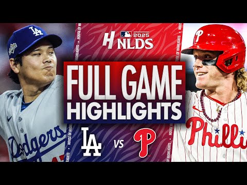 Los Angeles Dodgers vs Philadelphia Phillies - GAME 1 FULL HIGHLIGHTS | October 4, 2025 MLB Playoffs