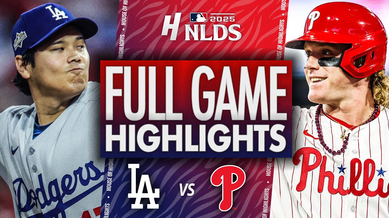 Dodgers vs Phillies Game 1 Highlights | 2025 MLB Playoffs October 4