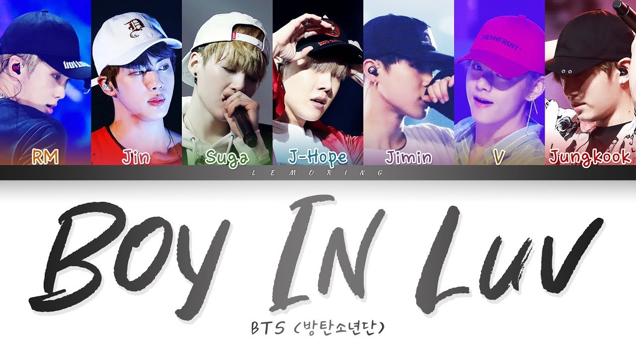 BTS - Boy In Luv (Color Coded Lyrics) 🎶