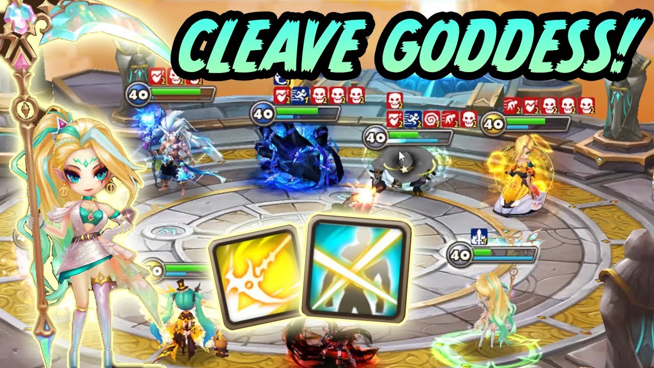 Cleaving with Asima & Ren in Summoners War 🎮