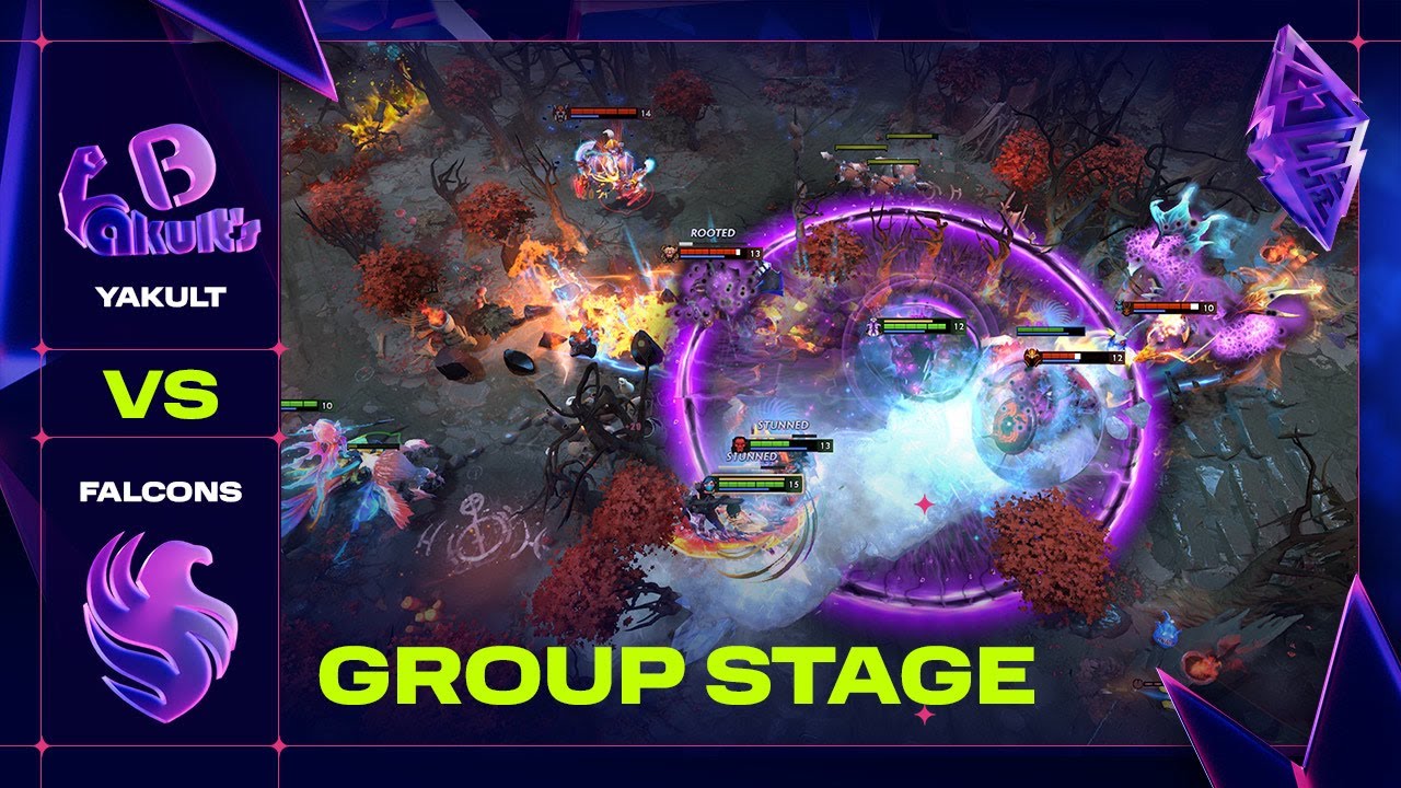 Falcons vs Yakult Brothers - Dota 2 Highlights 🏆