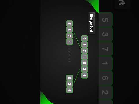 Merge Sort | Animation | Coddict