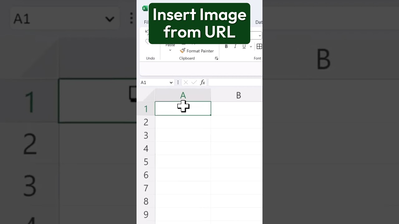Insert Image from URL in Excel in Seconds β‘