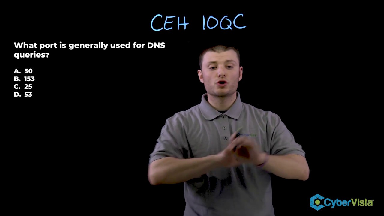 CEH Question Breakdown: CyberVista's 10 Question Challenge Explanation