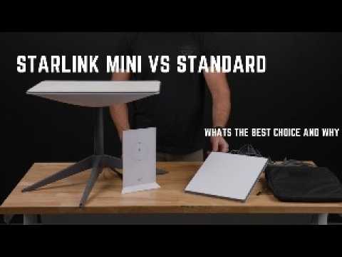 Starlink Standard vs Mini: Which One to Choose? 🚀