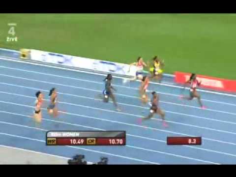 Ivet Lalova Reach 100 M Final