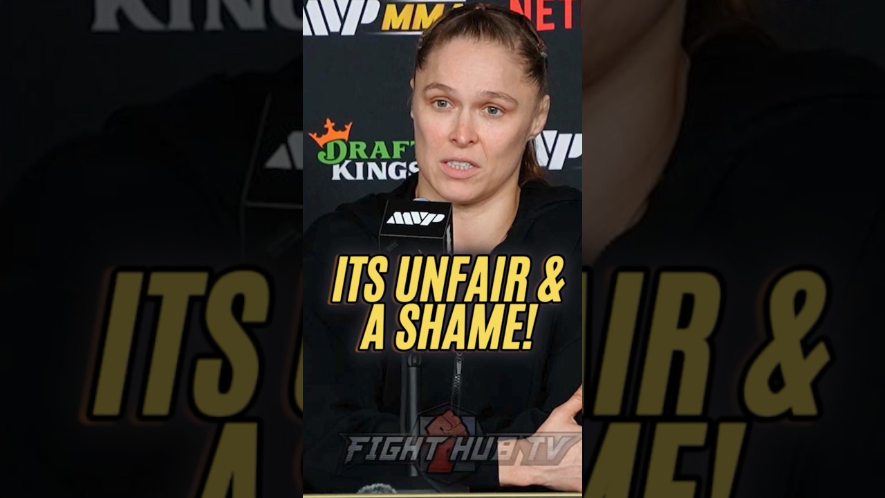 Ronda Rousey REACTS to Jon Jones & UFC contract drama!