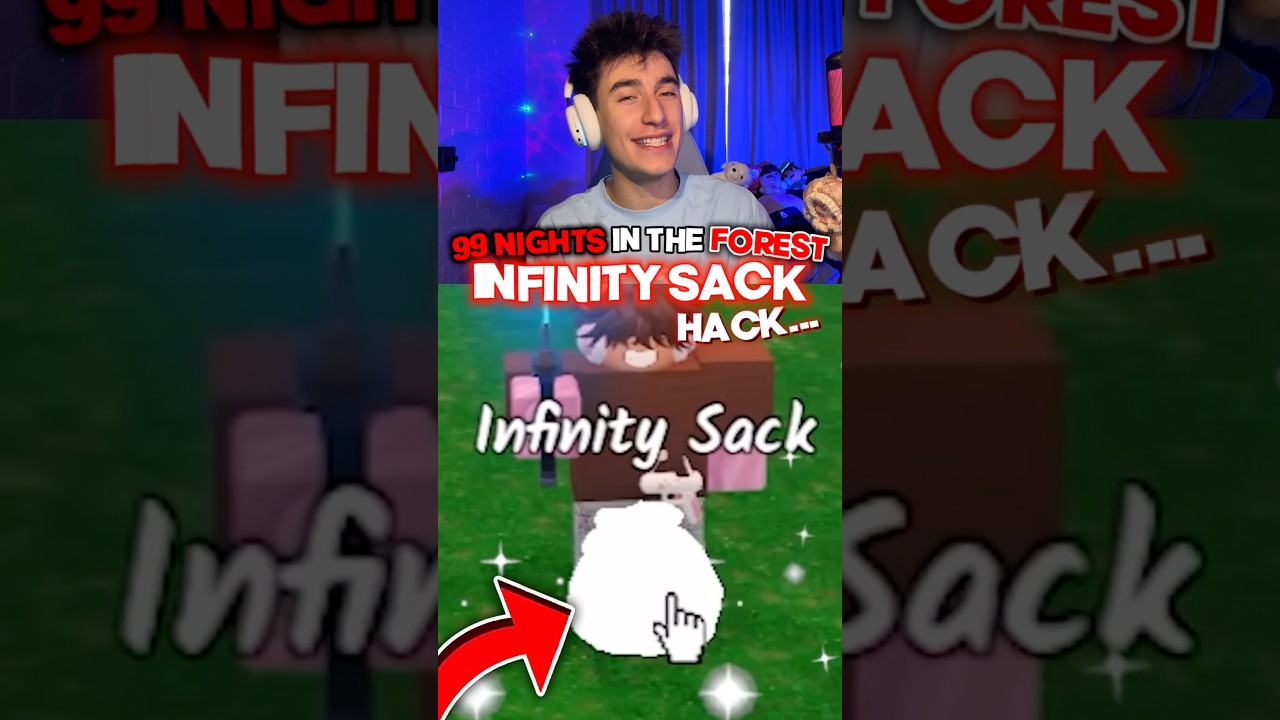 Unlock Infinite Sack in ROBLOX 99 Nights in the Forest! 🤭