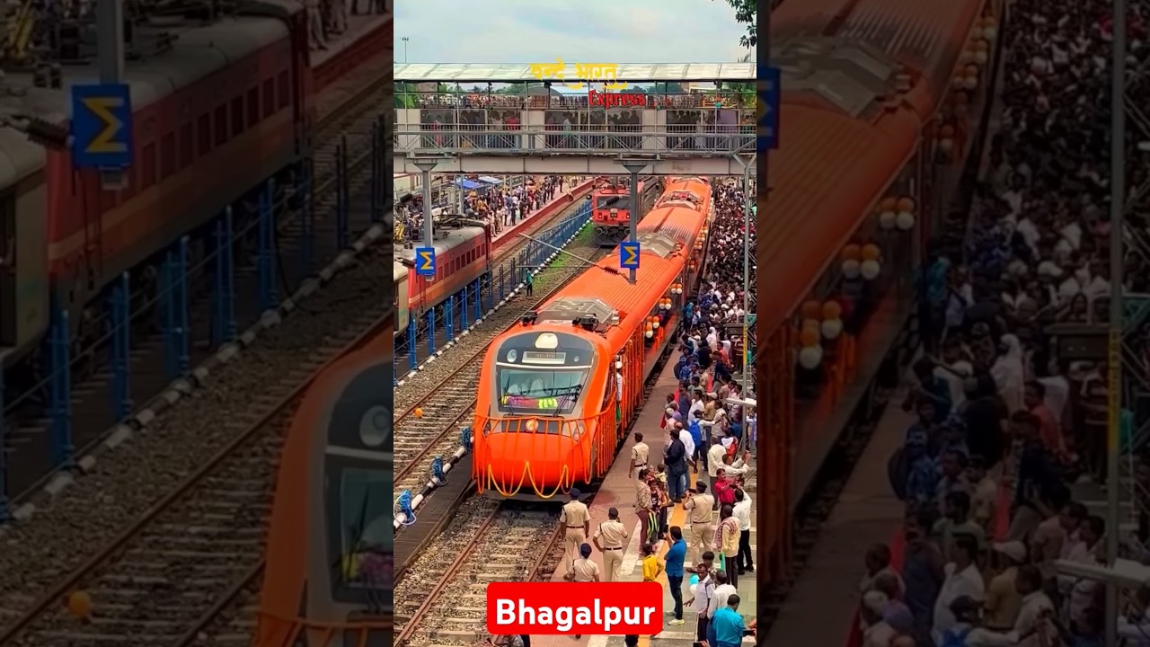 Vande Bharat Express: Bhagalpur to Howrah 🚆